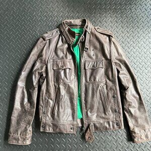 Weber Leather Moto Jacket
